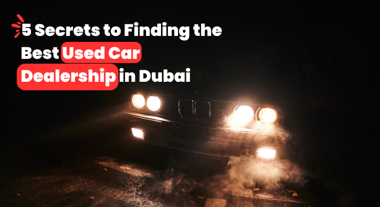 used car dealership in Dubai