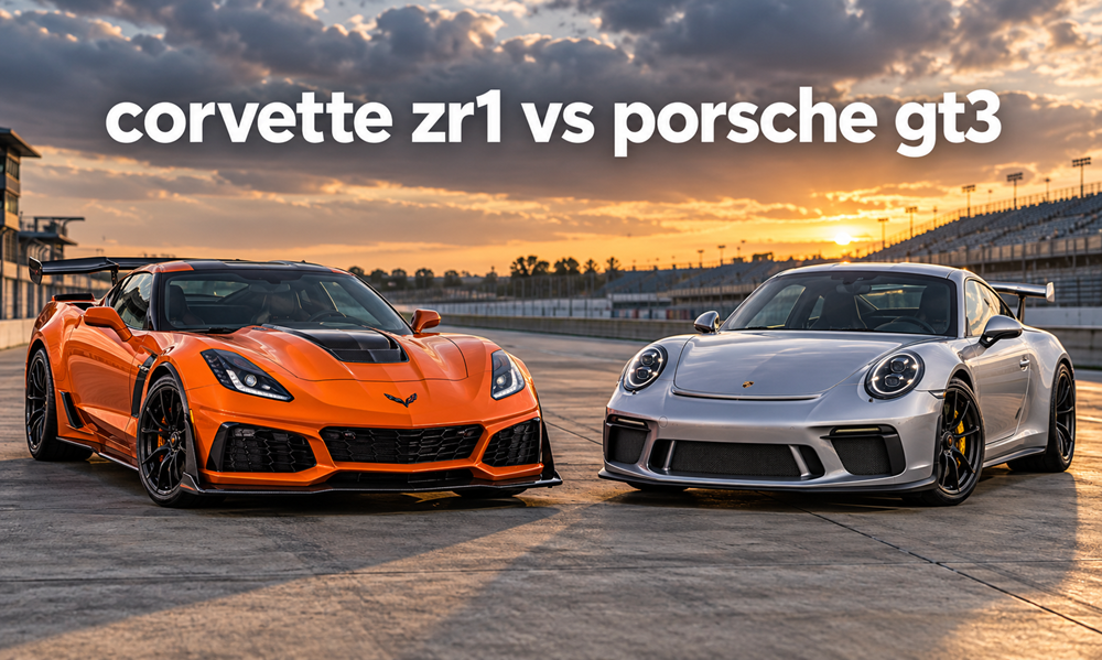 Corvette ZR1 vs Porsche GT3: American Power Meets German Precision